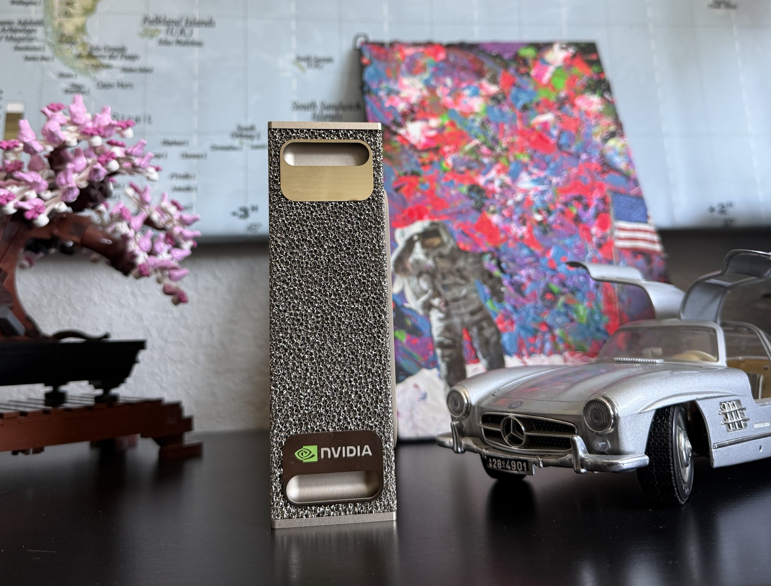 NVIDIA DGX Spark on a desk