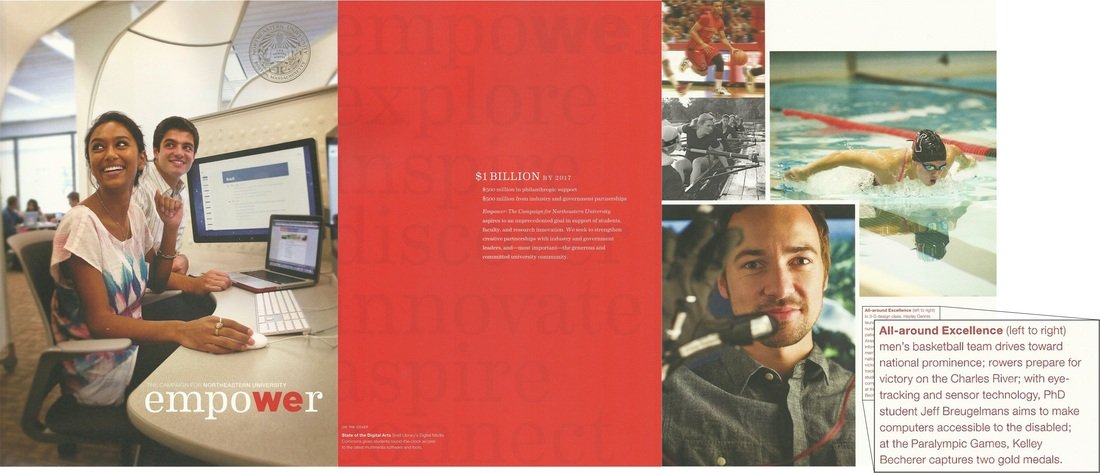 Empower campaign cover and the page featuring the research