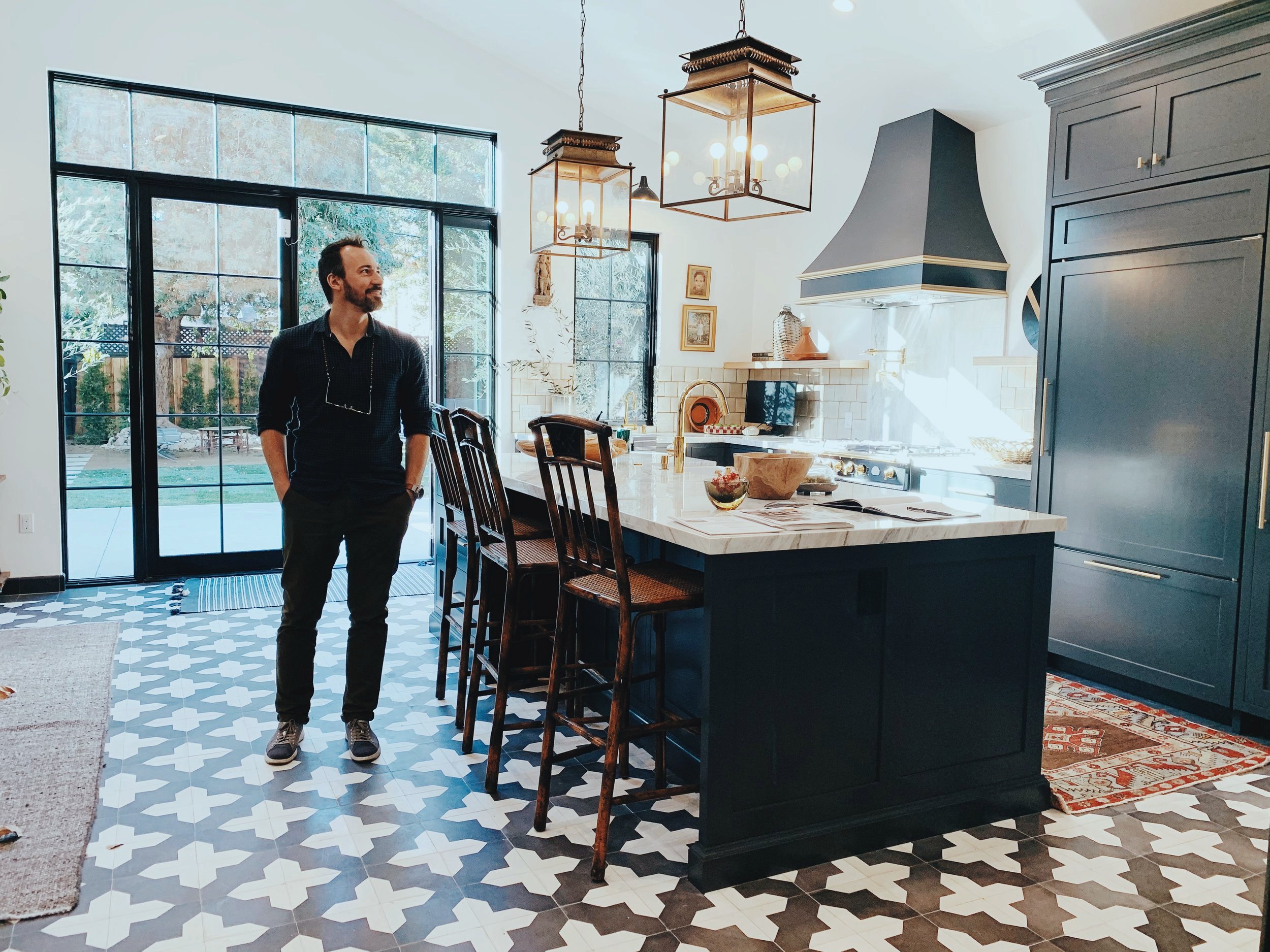Finished kitchen build matching the render