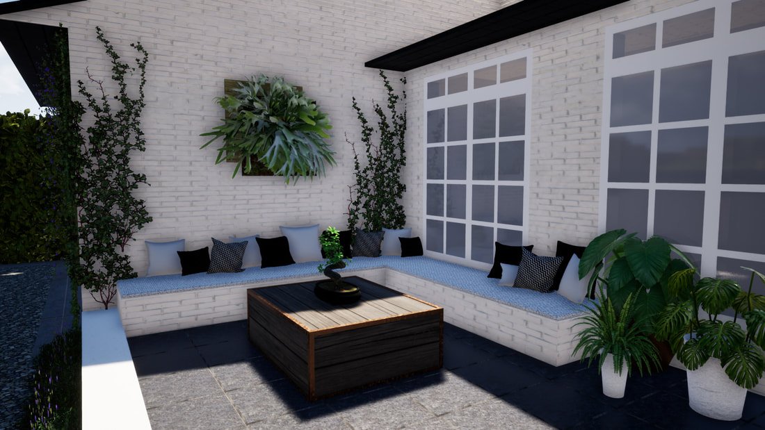 Lounge design render